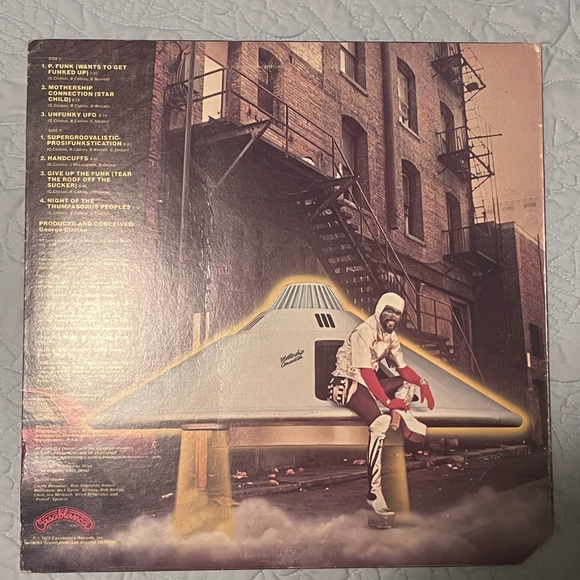 Parliament ‎- Mothership Connection LP Vinyl Album - P FUNK RECORD - Picture 6 of 7